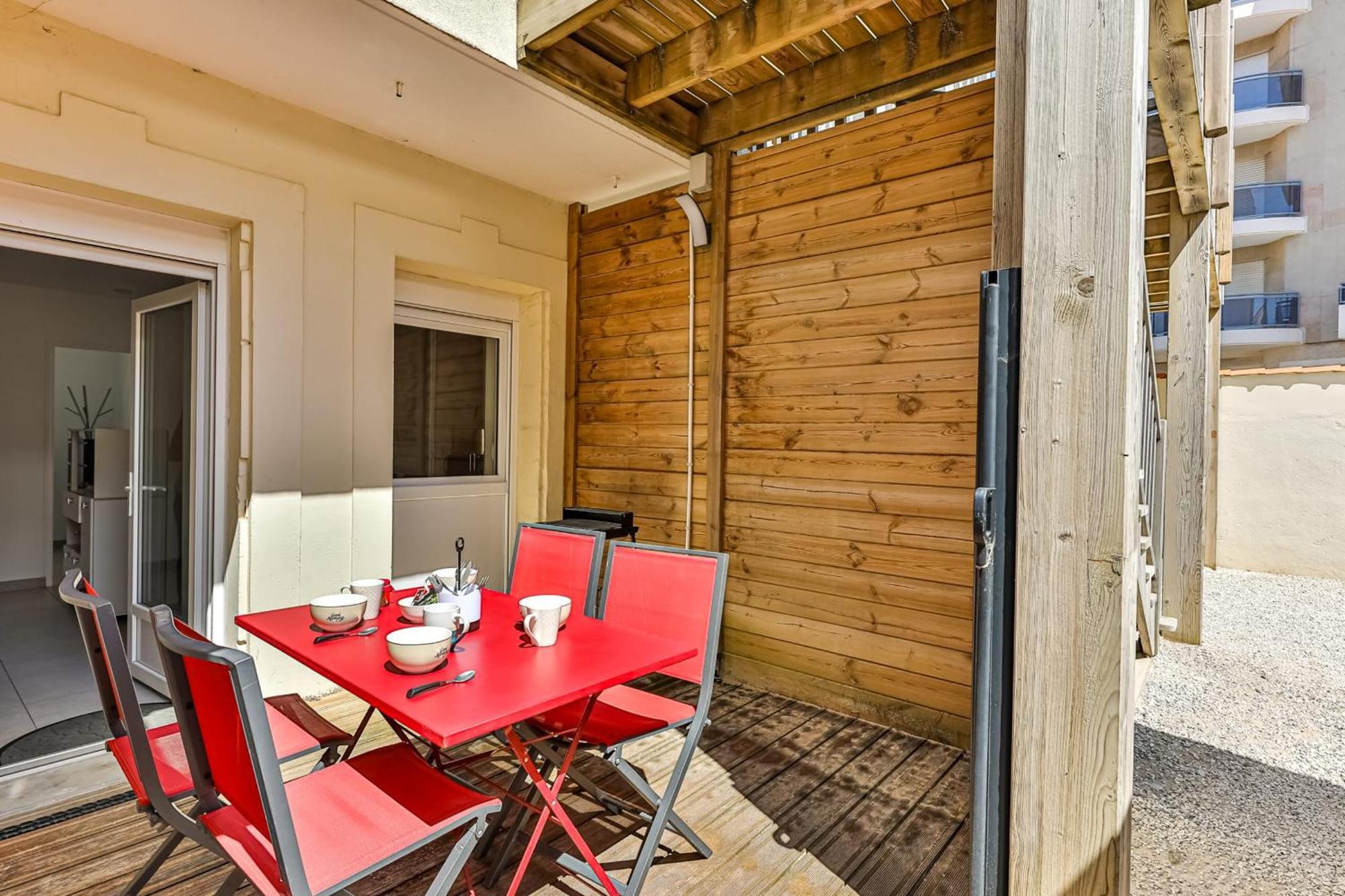 Le Remblai - 50M De La Plage - Terrasse Saint-Jean-de-Monts Exterior foto